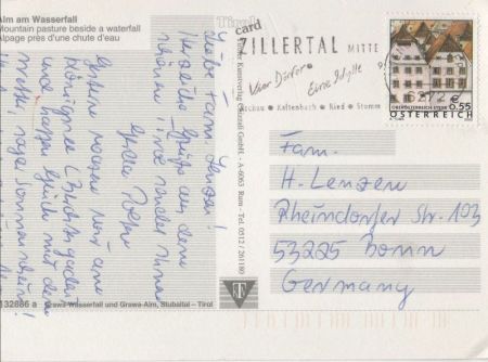 Tirol - Österreich - Alm am Wasserfall