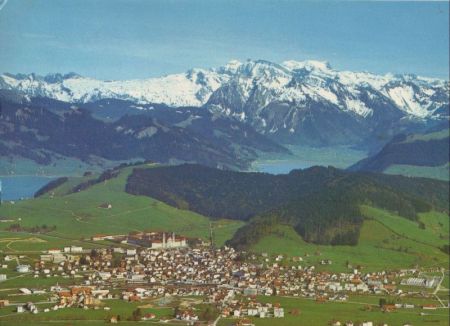 Einsiedeln - Schweiz - von oben Einsiedeln - Schweiz - von oben