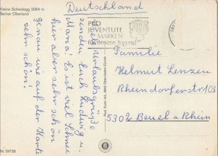 Kleine Scheidegg - Schweiz - 4 Winterbilder