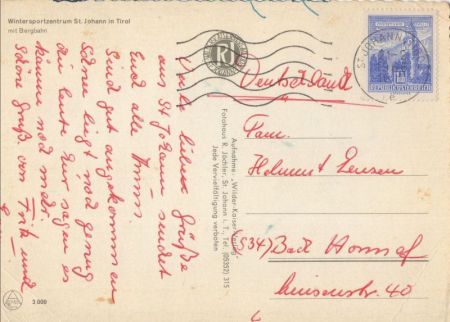 St. Johann - Österreich - mit Bergbahn