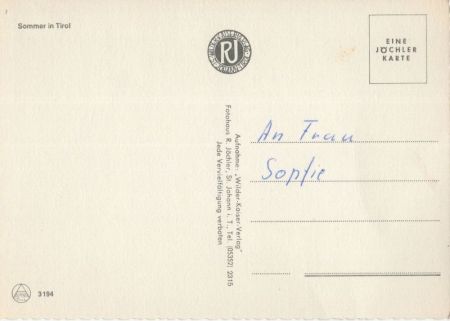 Tirol - Österreich - im Sommer