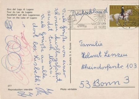 Lago di Lugano - Schweiz - 4 Bilder