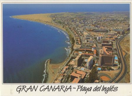 Playa del Inglés - Spanien - aus der Luft Playa del Inglés - Spanien - aus der Luft