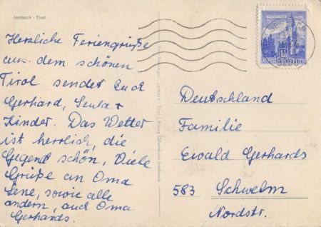 Jenbach - Österreich - von oben