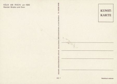 Köln - Deutzer Brücke