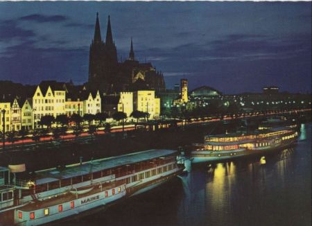 Köln - Dampferanlegestellen Köln - Dampferanlegestellen