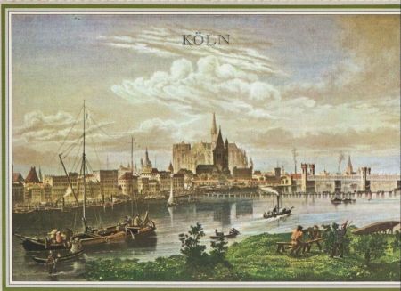 Köln - Gesamtansicht mit Rheinhafen Köln - Gesamtansicht mit Rheinhafen