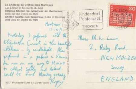 Montreux - Schweiz - Schloss Chillon