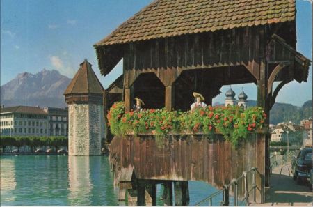 Luzern - Schweiz - Kapellbrücke Luzern - Schweiz - Kapellbrücke