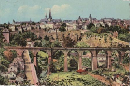 Luxemburg, Luxembourg - Luxemburg - Vue generale Luxemburg, Luxembourg - Luxemburg - Vue generale