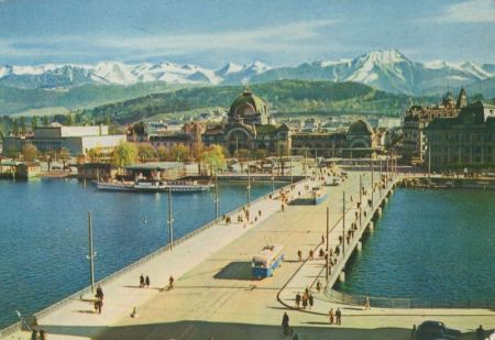 Luzern - Schweiz - Seebrücke Luzern - Schweiz - Seebrücke
