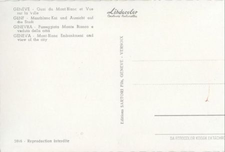 Genf - Schweiz - Montblanc Kai Genf - Schweiz - Montblanc Kai