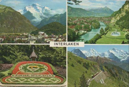 Interlaken - Schweiz - 4 Bilder Interlaken - Schweiz - 4 Bilder