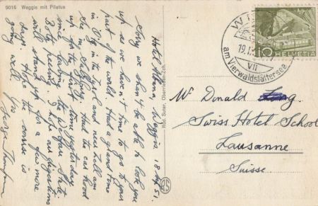 Weggis - Schweiz - gegen Pilatus