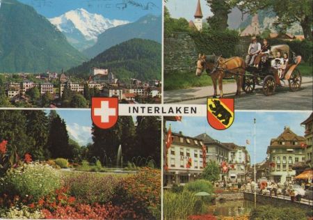 Interlaken - Schweiz - 4 Bilder Interlaken - Schweiz - 4 Bilder