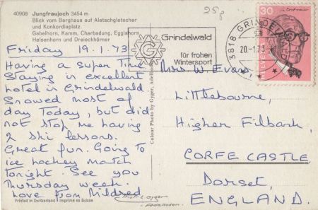 Jungfraujoch - Schweiz - Blick vom Berghaus