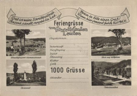 Warmensteinach - 4 Bilder Warmensteinach - 4 Bilder