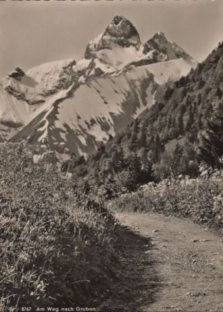 Oberstdorf - Weg nach Gruben Oberstdorf - Weg nach Gruben