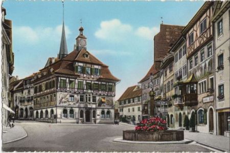 Stein am Rhein - Schweiz - Rathausplatz Stein am Rhein - Schweiz - Rathausplatz