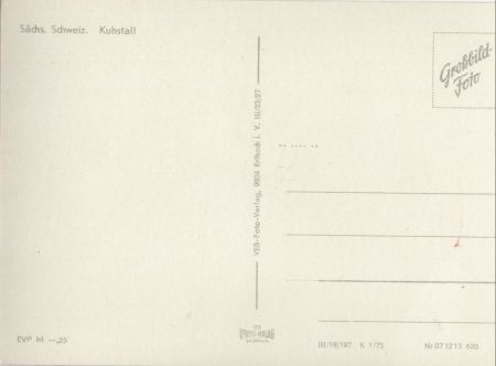 Sächsische Schweiz - Kuhstall