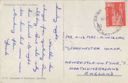 Grindelwald - Schweiz - First-Bahn