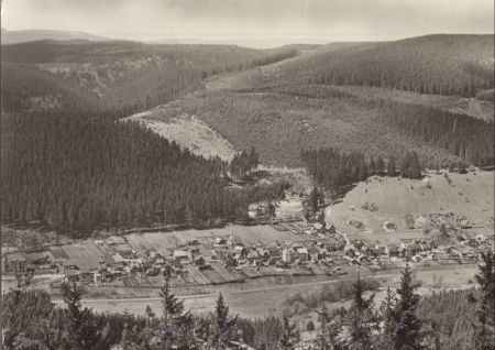 Ilmenau-Manebach - Blick von oben Ilmenau-Manebach - Blick von oben