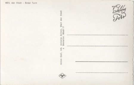 Weil der Stadt - Roter Turm Weil der Stadt - Roter Turm