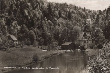 Fränkische Schweiz - Wiesenttal - Gasthaus Schottersmühle Fränkische Schweiz - Wiesenttal - Gasthaus Schottersmühle