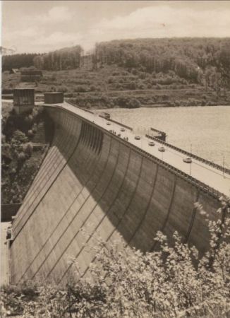 Rappbodetalsperre - Sperrmauer Rappbodetalsperre - Sperrmauer