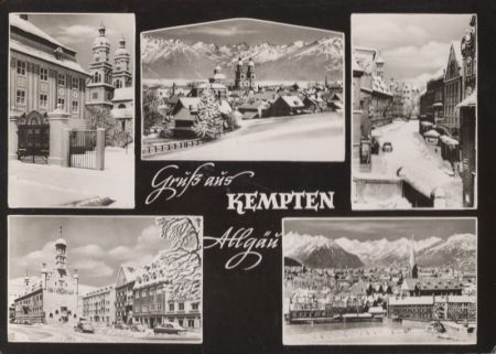 Kempten (Allgäu) - 5 Bilder Kempten (Allgäu) - 5 Bilder