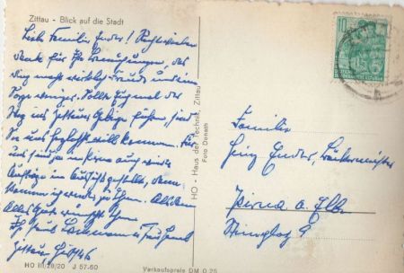 Zittau - Blick zur Stadt