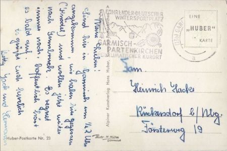 Garmisch-Partenkirchen - gegen Zugspitzgruppe