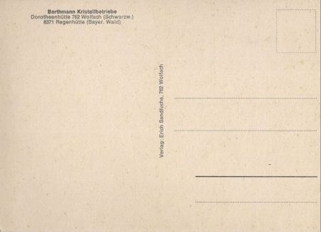 Bayerisch-Eisenstein-Regenhütte - Barthmann Kristallbetriebe Bayerisch-Eisenstein-Regenhütte - Barthmann Kristallbetriebe