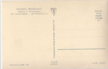 Waldheim - Gaststätte Waldfrieden Waldheim - Gaststätte Waldfrieden