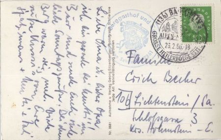 Jägerkamp - Blick vom Stümpflinghaus