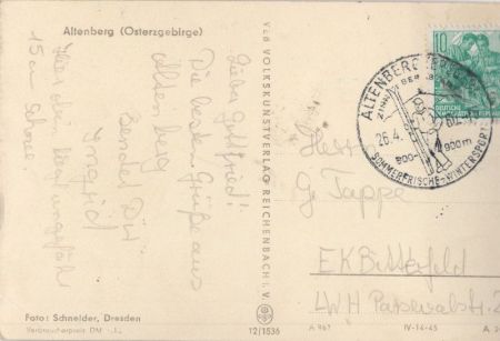 Altenberg, Erzgebirge - Ansicht Altenberg, Erzgebirge - Ansicht