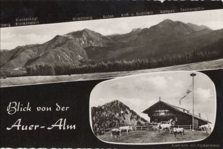 Bad Wiessee - Auer-Alm Bad Wiessee - Auer-Alm