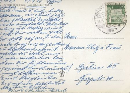 Bad Hindelang - von oben