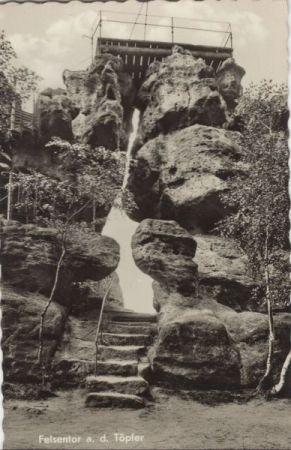 Zittauer Gebirge - Töpfer - Felsentor Zittauer Gebirge - Töpfer - Felsentor