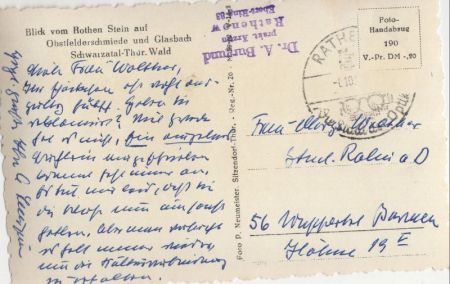 Schwarza - Obstfelderschmiede und Glasbach