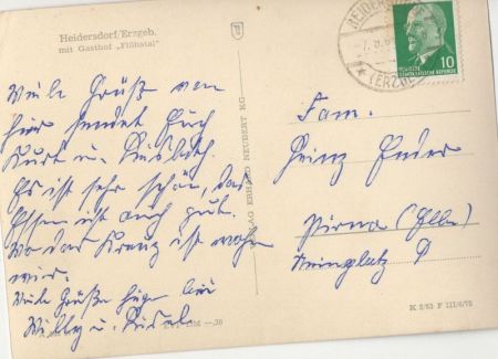 Heidersdorf - mit Gasthof Flöhatal Heidersdorf - mit Gasthof Flöhatal