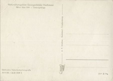 Georgenfelder Hochmoor - Hütte