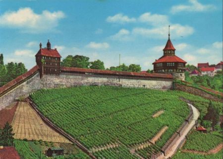 Esslingen - Burg mit Wehrgang Esslingen - Burg mit Wehrgang
