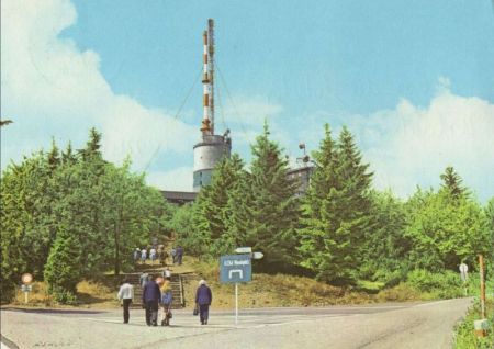 Inselsberg - Blick zum Gipfel Inselsberg - Blick zum Gipfel