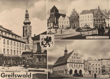 Greifswald, Hansestadt - 3 Bilder Greifswald, Hansestadt - 3 Bilder