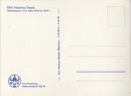 Pobershau - Schaubergwerk Pobershau - Schaubergwerk