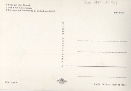 Zinnowitz - 4 Bilder Zinnowitz - 4 Bilder