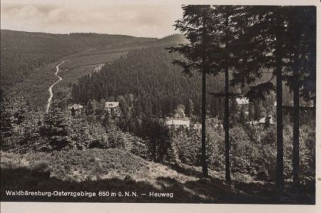 Altenberg-Waldbärenburg - Heuweg Altenberg-Waldbärenburg - Heuweg