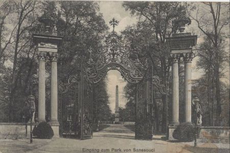 Potsdam, Sanssouci - Parkeingang Potsdam, Sanssouci - Parkeingang
