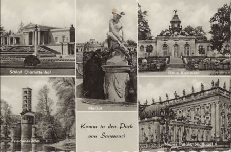 Potsdam, Sanssouci - Park, 5 Bilder Potsdam, Sanssouci - Park, 5 Bilder